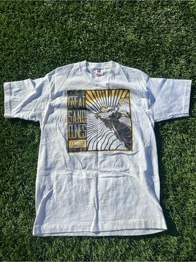 The Great Sand Dunes Graphic Tee - White by Fruit of the Loom